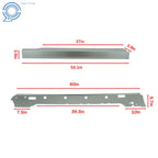 Set of 4 Rocker Panels for Ford F-150 Extended (1999–2003) Steel