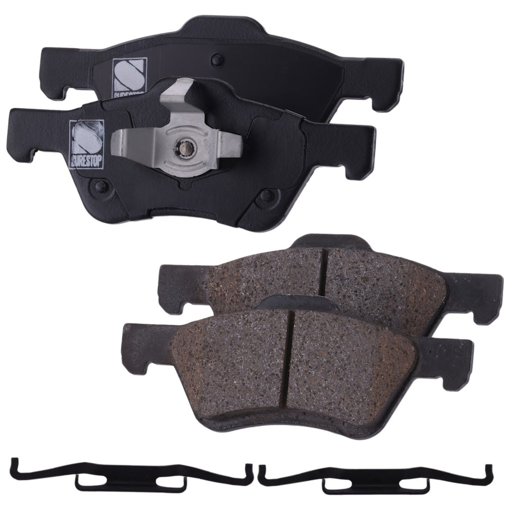 Front Ceramic Brake Pad Set for Ford Escape (2005–2012)