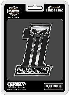 Chroma 41507 Emblemz Decal for Harley Davidson (5" X 7")