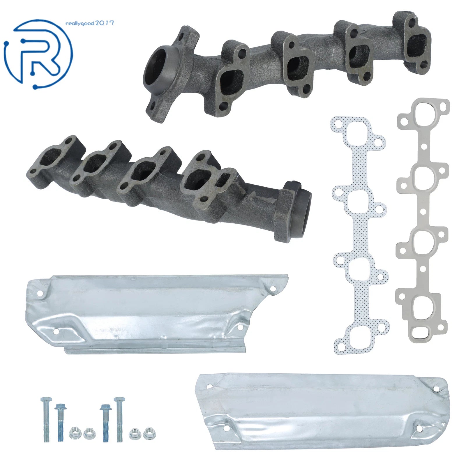 Exhaust Manifold with Gasket Kit for Dodge Durango Dakota Ram 1500 (1998–2008)