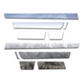 Diamond Grade 10pc 3" - 4 3/4" Rocker Panels for 2015-22 Chevy Colorado Crew LB