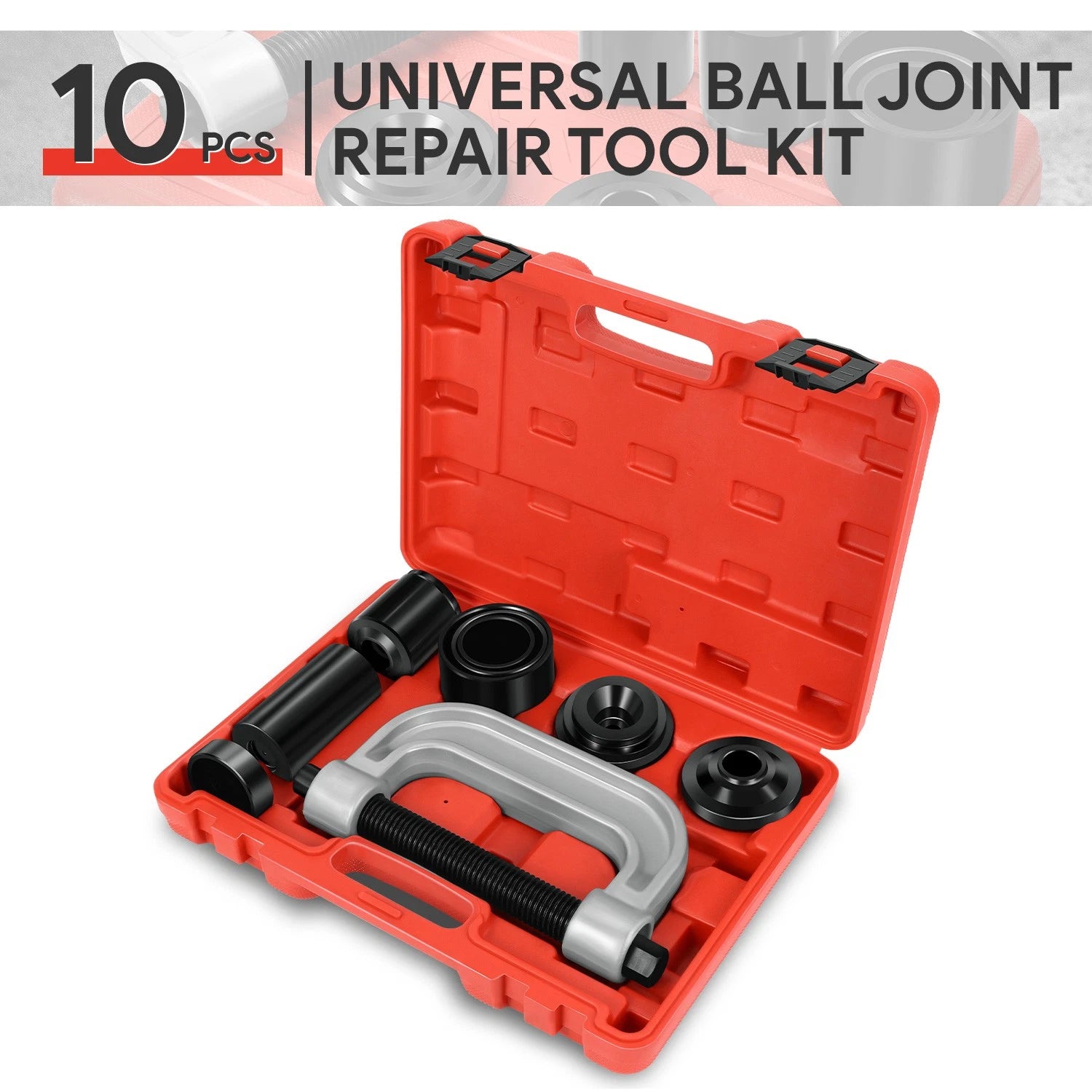 10Pcs Ball Joint Press Tool Kit for 2/4WD Vehicles