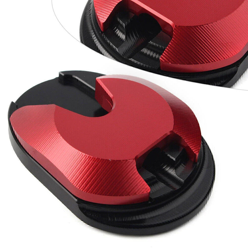 Red Side Kickstand Foot Support Pad for Honda ADV 150 (2019-2021)