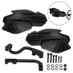 Black Hand Wind Guards & Bracket Mount for Polaris Sportsman 570 800 850 XP 1000