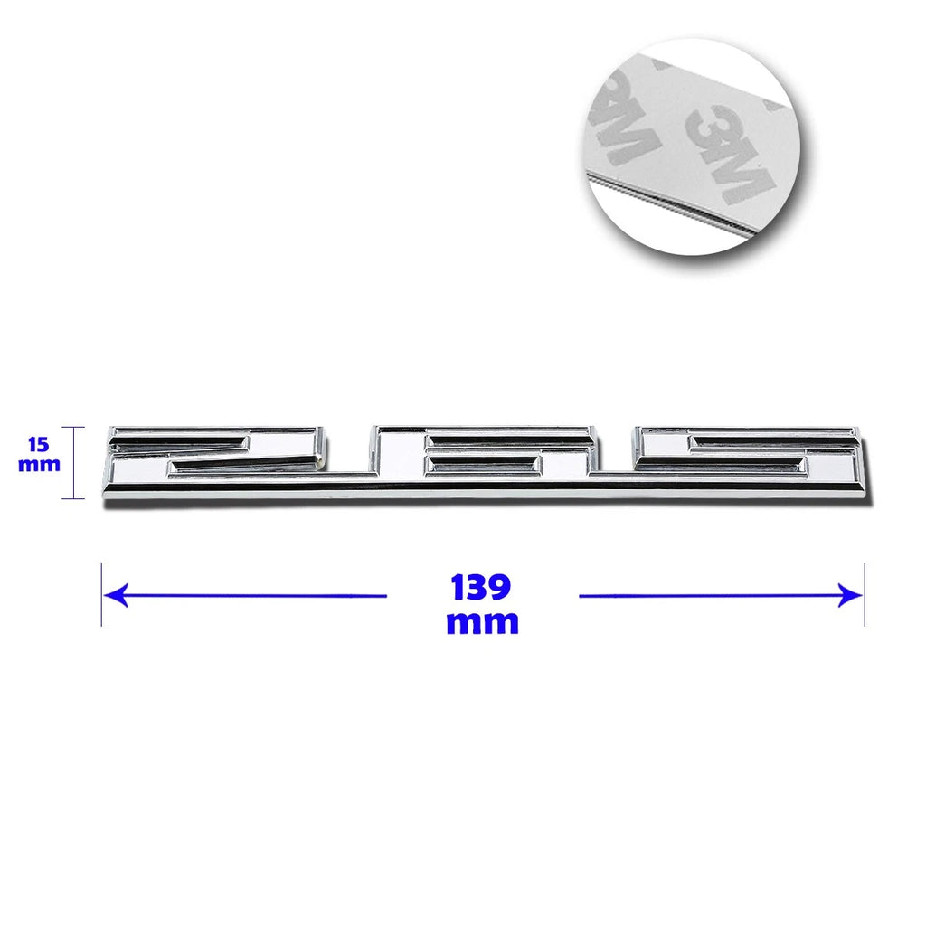 265 Polished Metal 3D Decal Emblem Sticker for Chevrolet Pontiac Buick