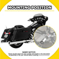Front Rear ABS Wheel Bearings for Harley Road Glide Ultra CVO/SE-FLTRUSE (2011, 2015–2016)