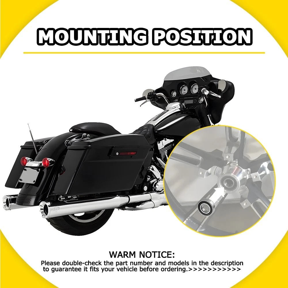 Front Rear ABS Wheel Bearings for Harley Road Glide Ultra CVO/SE-FLTRUSE (2011, 2015–2016)