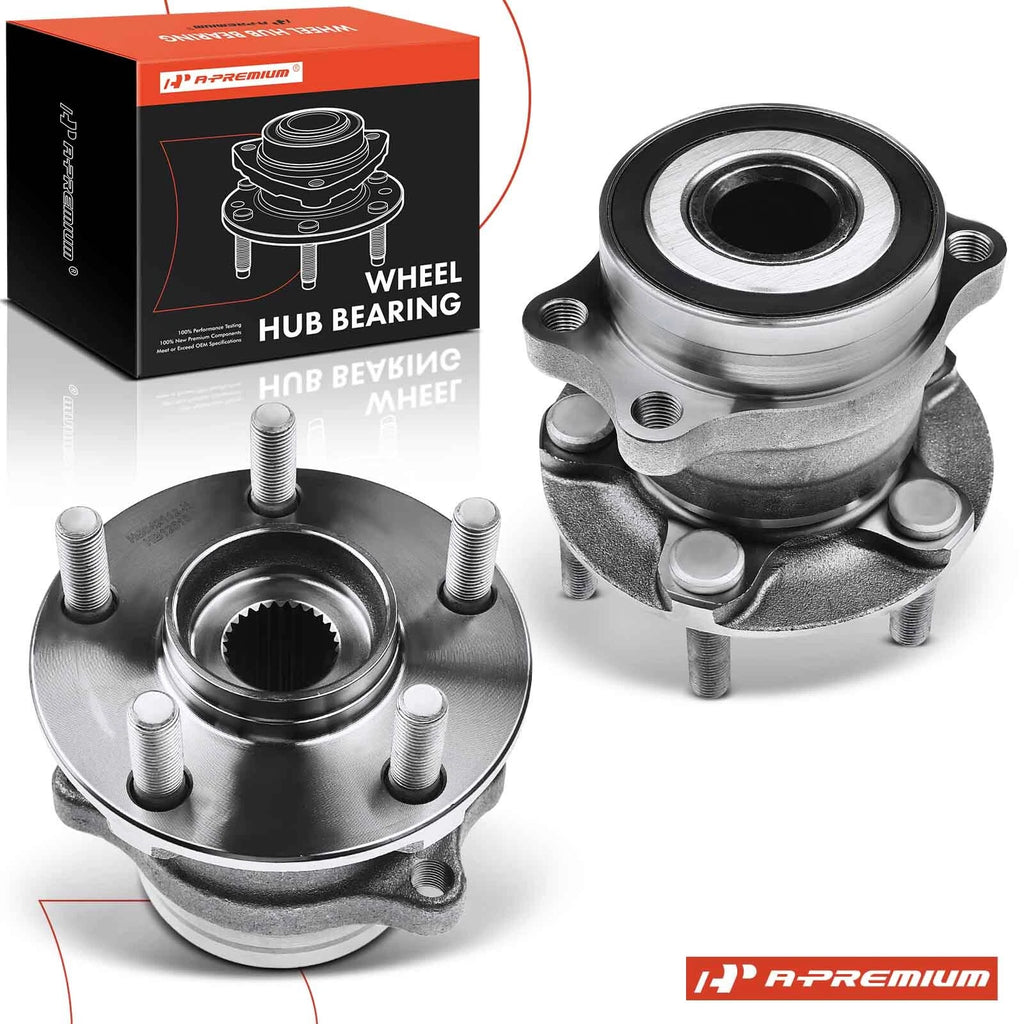 2X Rear Wheel Hub & Bearing Assembly for Subaru Forester (2014–2018)
