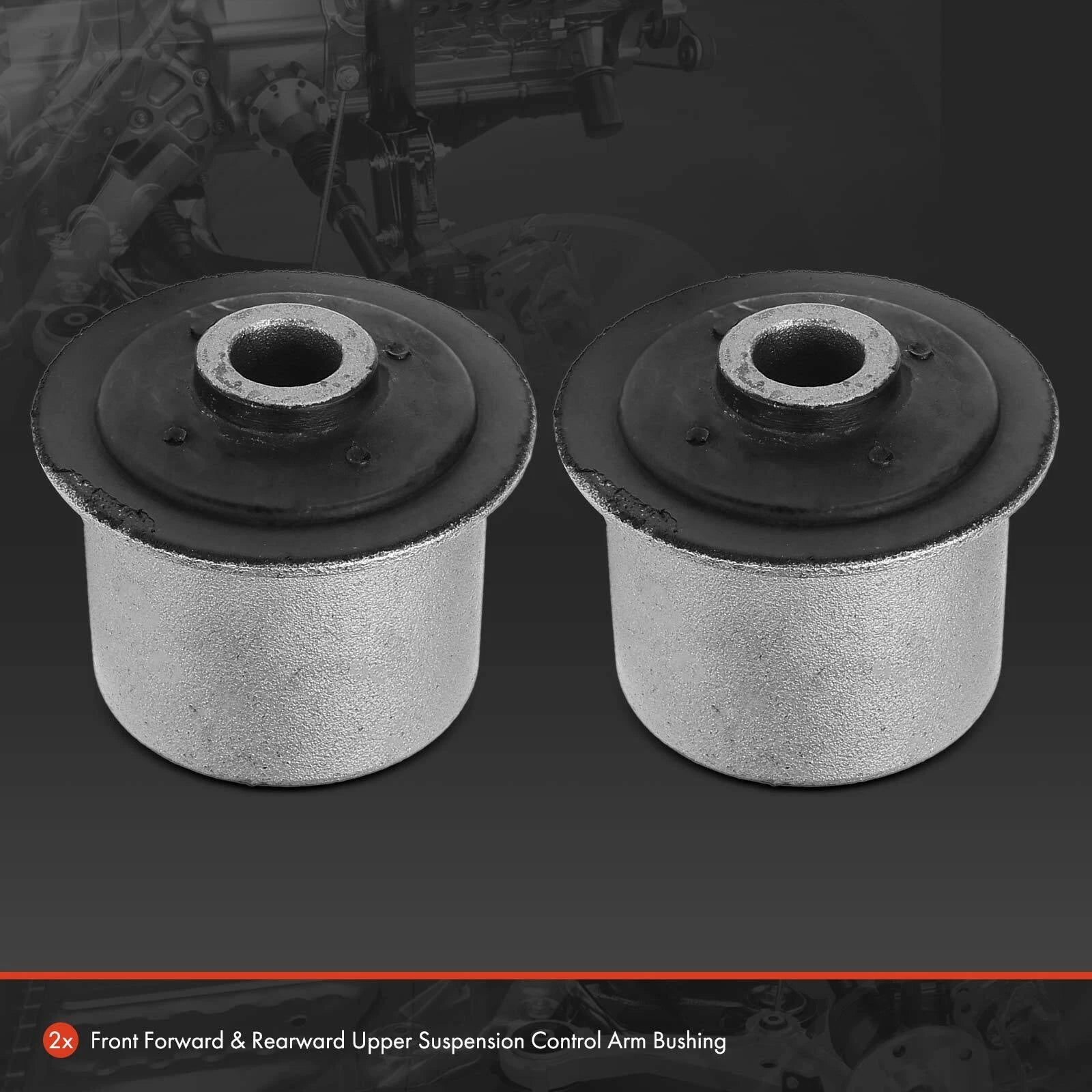 2X Front Upper Control Arm Bushing for Jeep Grand Cherokee (2005-2010)