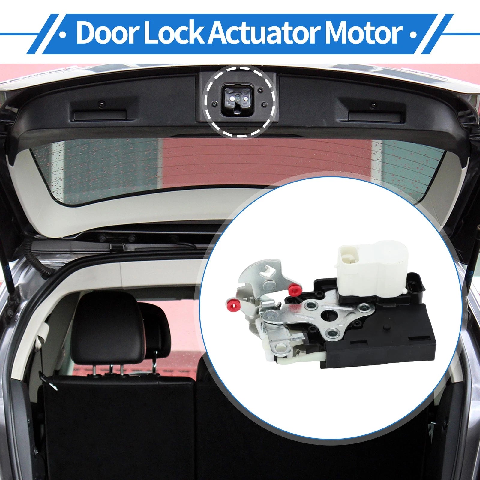 Rear Liftgate Door Lock Actuator for Buick Rainier (2004–2007) No. 15110511