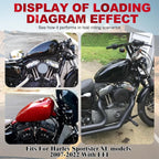 3.8 Gallon Fuel Gas Tank for Harley Sportster XL883 XL1200 (2007-2023)