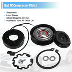 AC Compressor Clutch Set for Honda Accord 2013-2017 2.4L