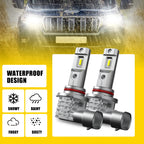 Set of 2 AUXITO 9005 LED Fog Bulbs for [Make Model] 
