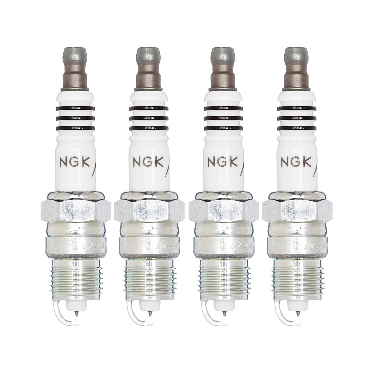Set of 4 NGK Iridium IX Spark Plugs 7272 for Century Astro S15 Calais (1990–2000)