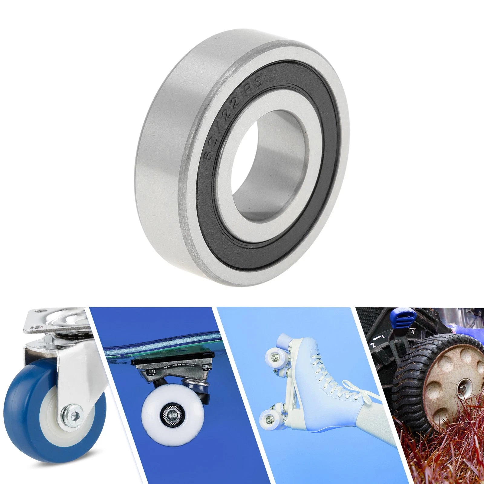 Deep Groove Ball Bearing P4 for Scooter Skateboard Wheel (22x50x14mm)