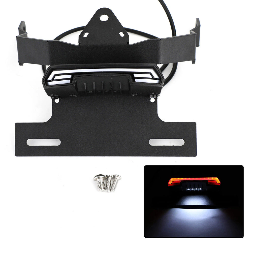 License Plate Holder Frame Bracket for Kawasaki Vulcan S/Cafe (2015–2020) T9