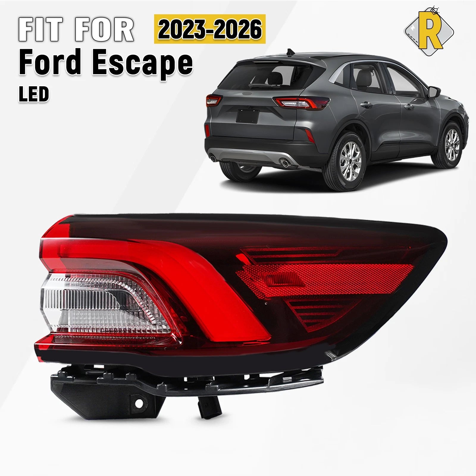 LED Outer Tail Light Right Passenger Side for Ford Escape (2023–2026) PJ6Z-13404-A