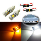 Switchback LED Turn Signal Bulbs Kit for Chevy Corvette C5 (1997–2004)