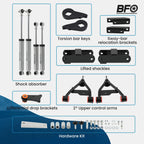 2.5" Lift Kit for Chevy S10 Blazer Pickup 4WD (1982–2005)