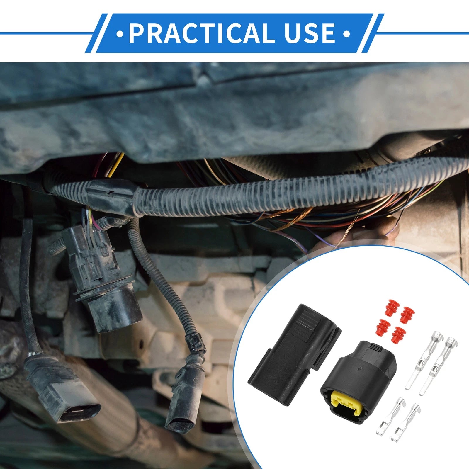 2 Pin Car Ballast Connector Plug for Hyundai Elantra (2011–2016)