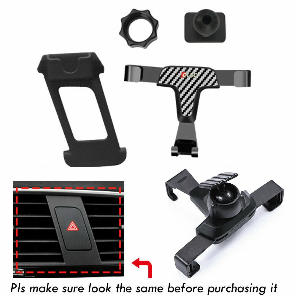 Adjustable Cell Phone Mount Holder for Audi Q3 (2013–2018)