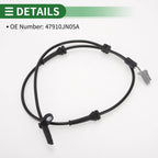 ABS Wheel Speed Sensor No. 47910JN05A for Nissan Teana II (2008–2013)