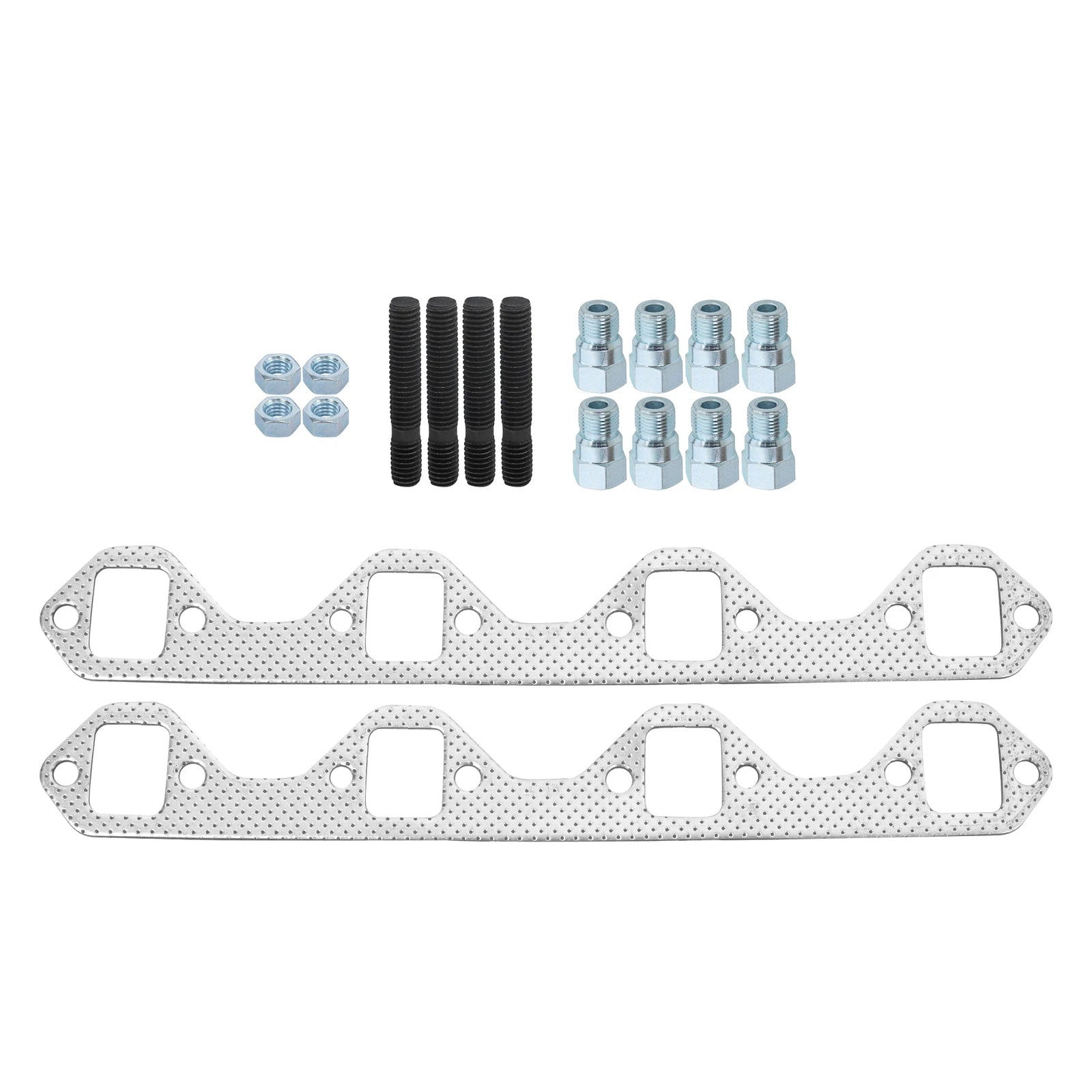 2X Exhaust Manifold with Gasket Kit for Ford F-250 F-350 (1988–1997)