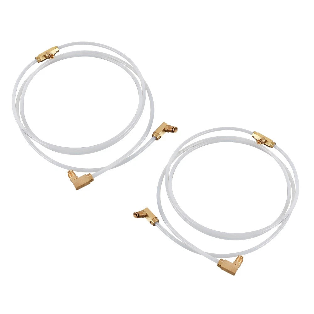 Pair Hydraulic Fluid Hose Lines for Chevelle (1968–1972)