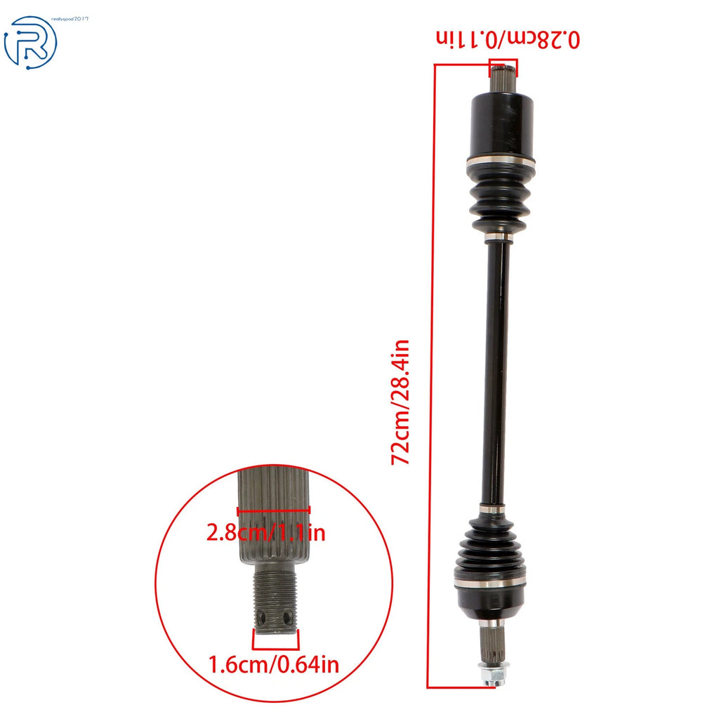 Set of 2 CV Axles for Polaris General 1000 (2016-2019)