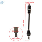 Set of 2 CV Axles for Polaris General 1000 (2016-2019)