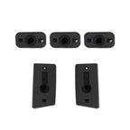 5x Smoked Roof Cab Marker Light Covers for Hummer H2/SUT (2003–2009)