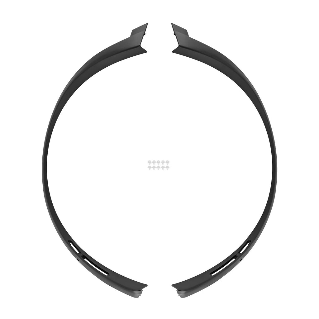 Set of 2 Fender Wheel Flare Molding Trims for Tesla Model X (2016–2023)