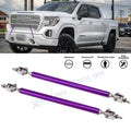 Purple Aluminum Alloy Front Lip Rear Splitter Tie Bars for GMC (2015–2020)
