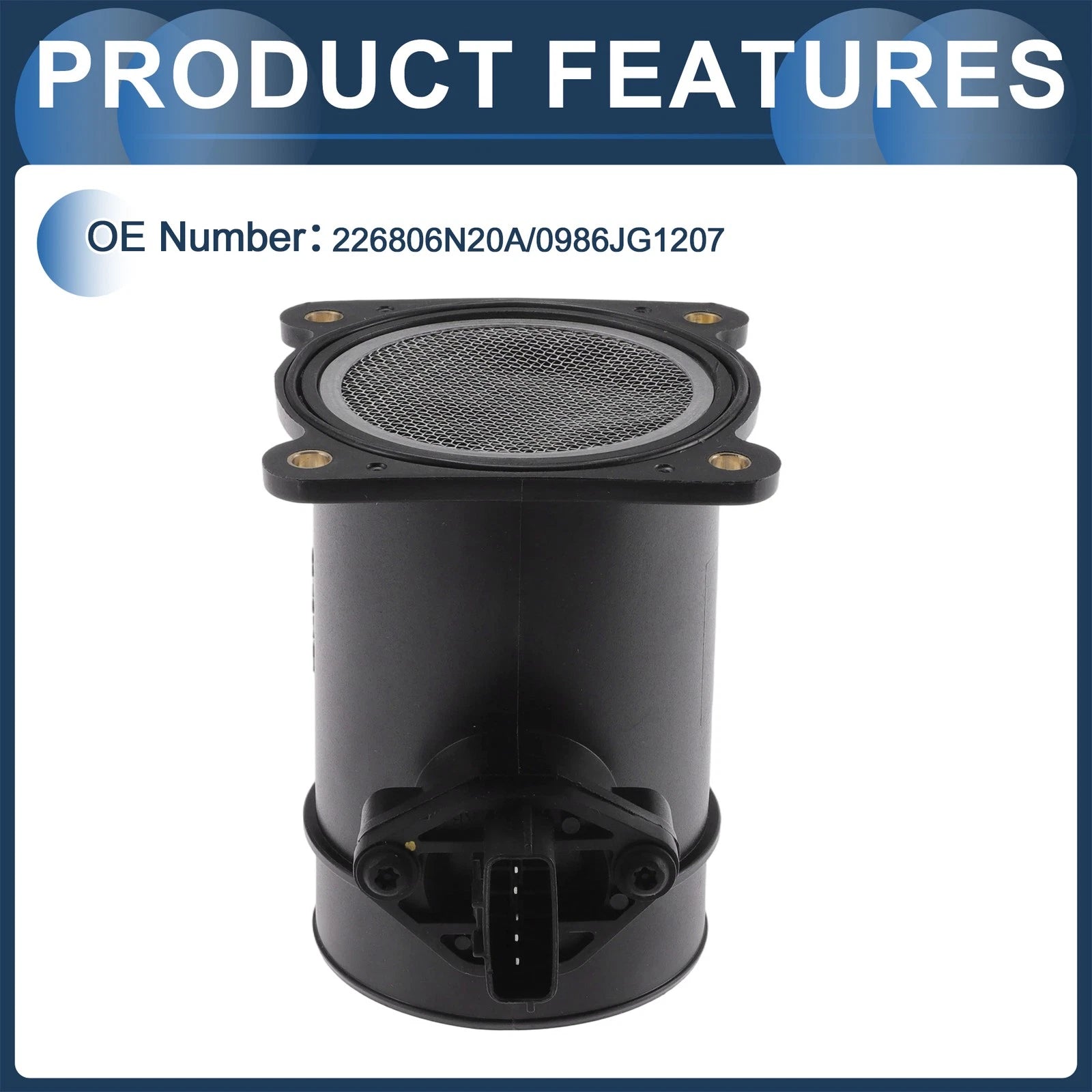 Mass Air Flow Sensor Assembly No. 226806N20A for Nissan Almera Tino (2000–2003)