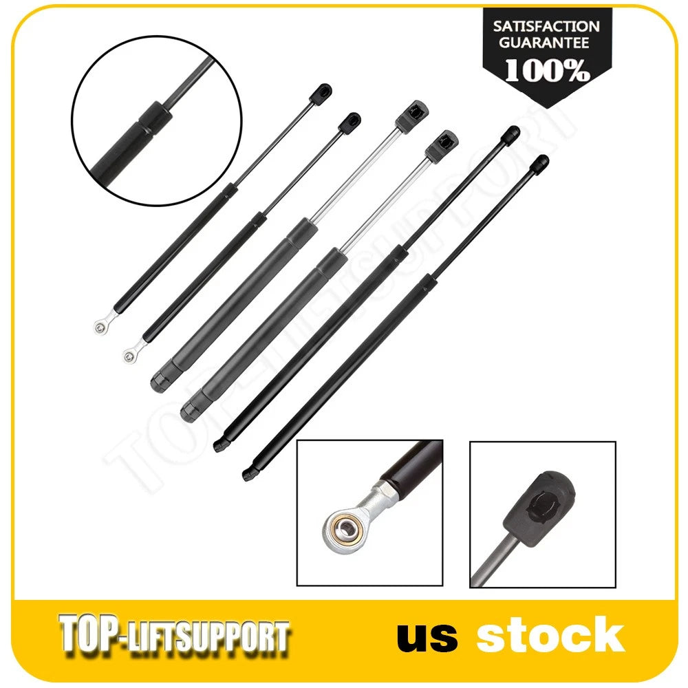 Set of 6 Lift Supports for Nissan Armada (2005–2013)