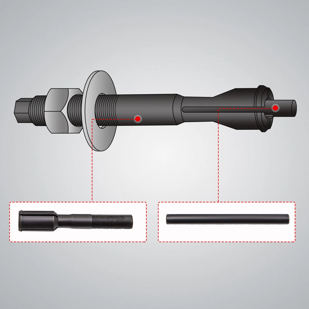 Twin Cam Inner Bearing Installer Puller Tool for Harley Twin Cam (1999–Present)