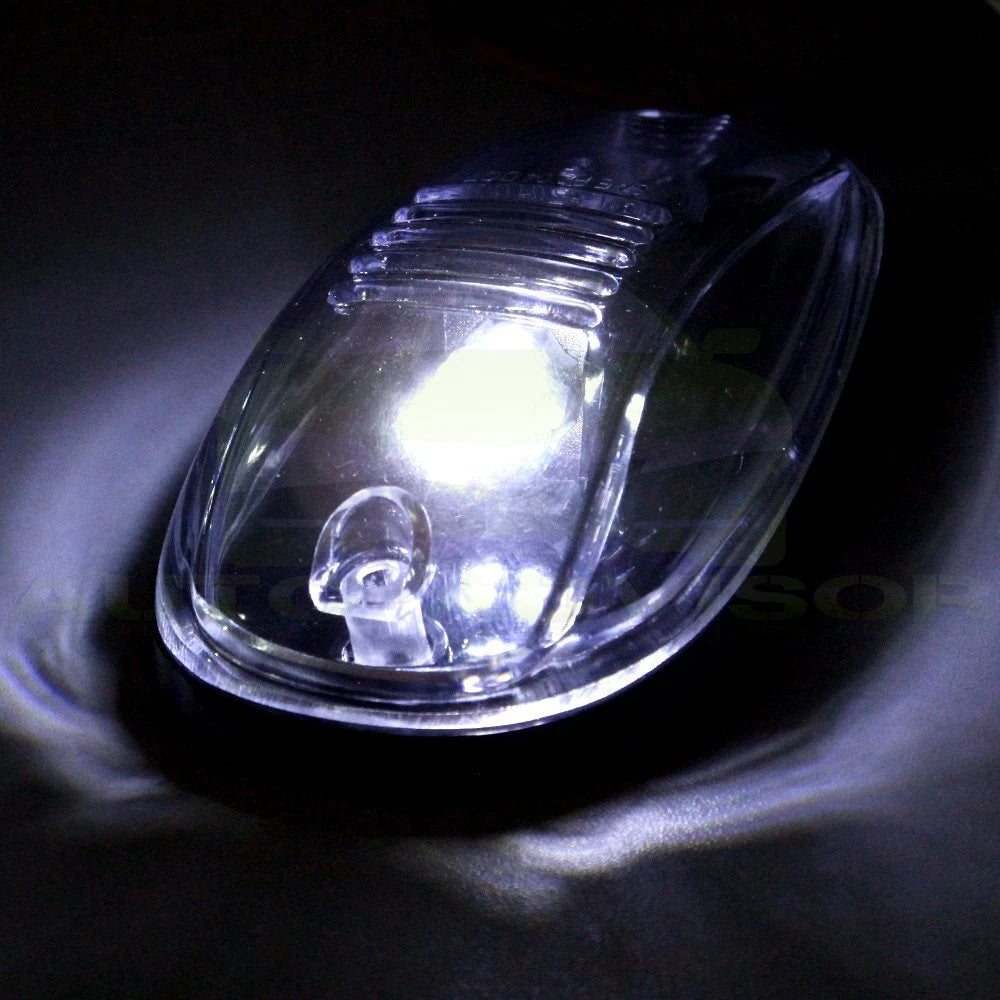 5X Clear Cab Marker Roof Running Lights for Dodge Ram 3500 (2012–2016)