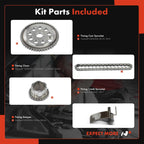 4x Timing Chain Kit for Chevrolet Impala Camaro Buick LaCrosse (2000–2005)