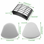 Filter Kit for Shark NV350 NV351 (Foam, Felt)