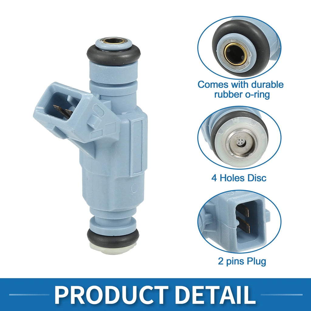 Fuel Injector No.06B133551N for Audi A4 B5 B6 B7 1.8T (1995–2008) 1Pc