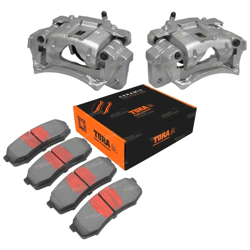 Rear Disc Brake Calipers + Pads for Toyota Landcruiser VDJ76 VDJ78 VDJ79