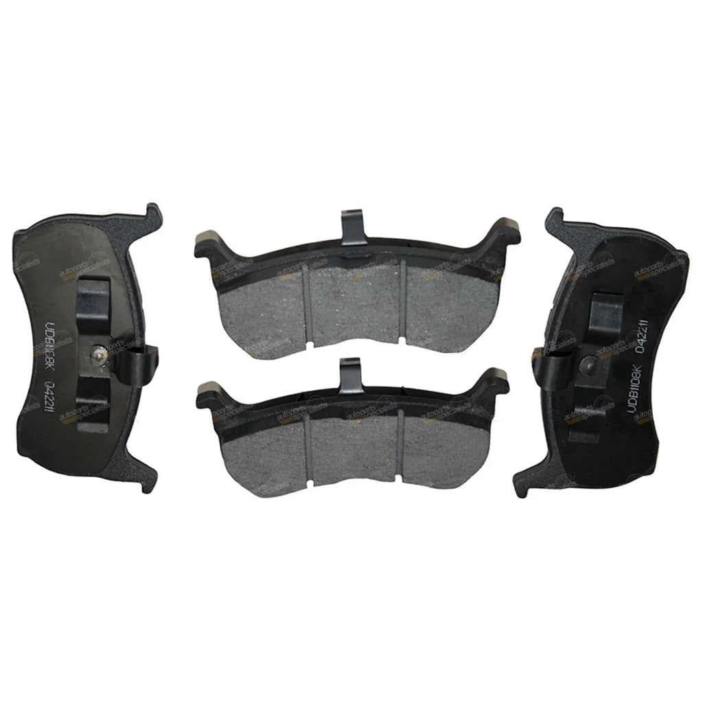 Front Disc Rotors + Brake Pads for Fairlane NF NL LTD DF DL (1995-1998)