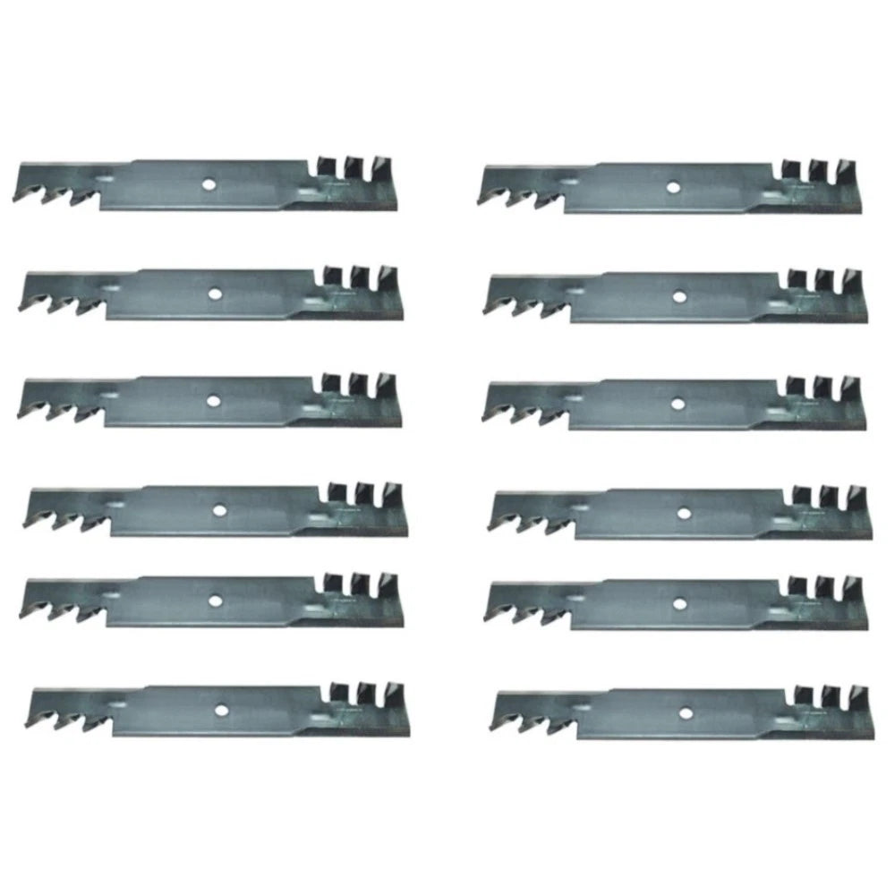 12X Heavy Duty Toothed Mulching Blade for Toro (Replaces 107-3192)