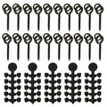 20pcs Bait Screws Fishing Accessories for Boilies Hook Stops Beads