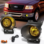 Amber Lens Fog Light Set for Ford F-150/Lincoln Mark LT (2006–2008)