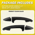 Rear Exterior Outer Door Handle Set for Hyundai Accent (2012–2017) 82651-1R0500