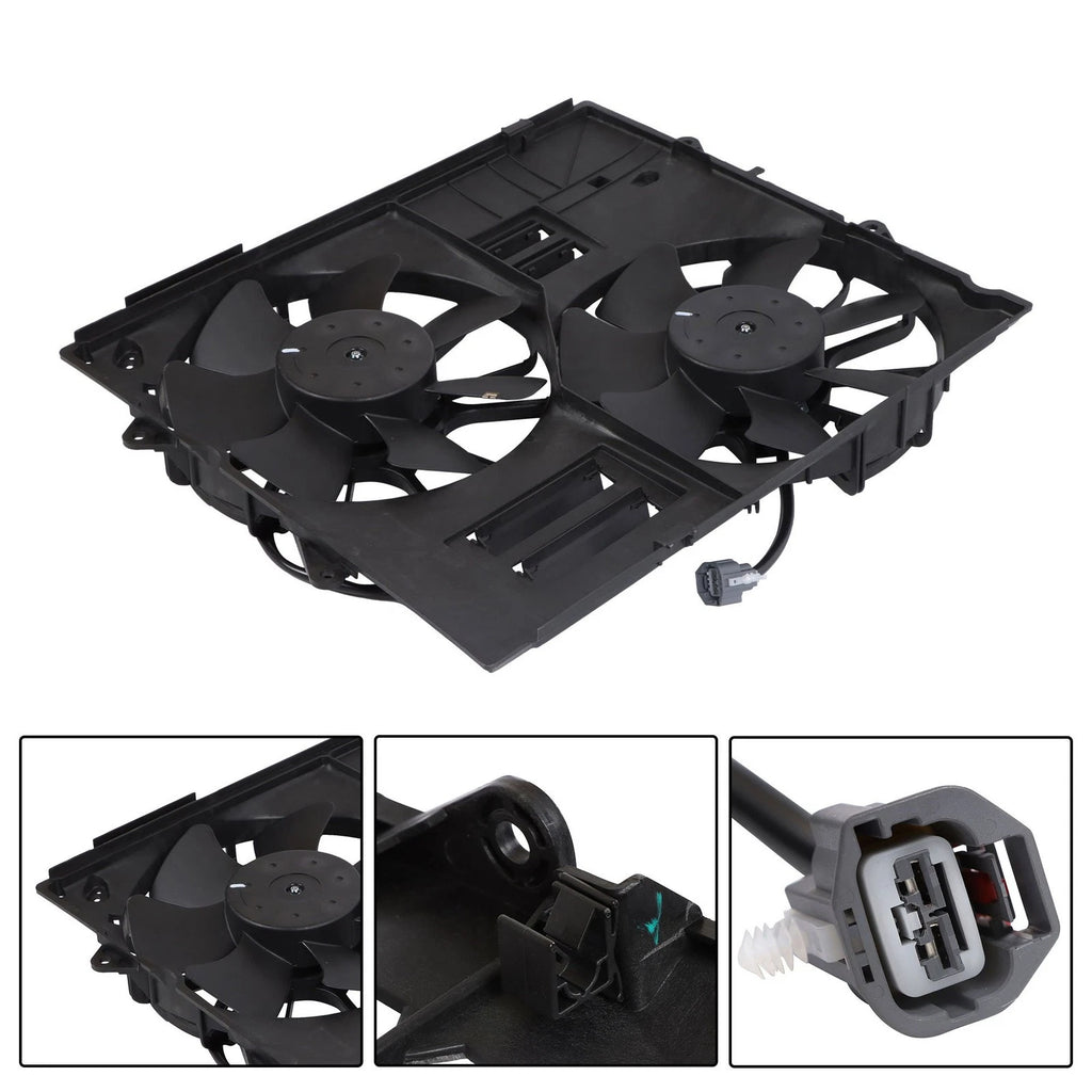 Dual Radiator Cooling Fan for Cadillac STS V8 (2006–2009)