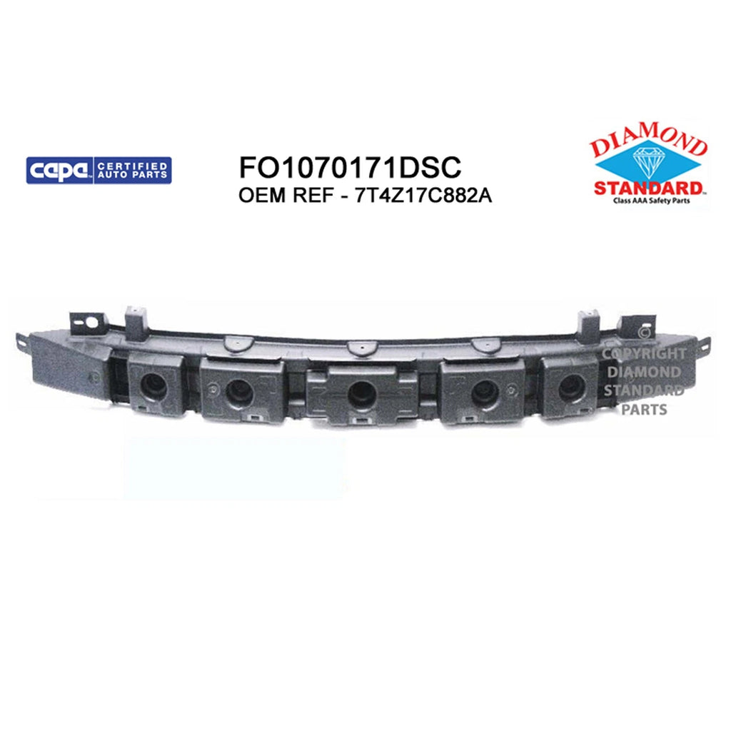 Replacement Polypropylene Front Bumper Impact Absorber For 2007-2010 Ford Edge