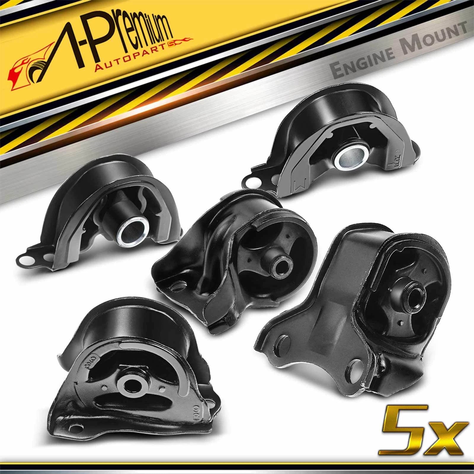 5X Engine & Transmission Mounts for Honda Civic 