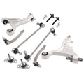 Set of 8 Front Suspension Lower Control Arms for Volvo S80 (2000–2006)